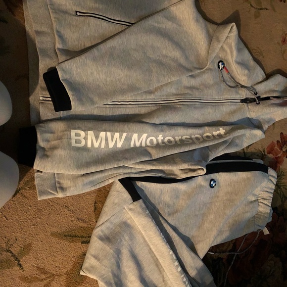 bmw sweatsuit mens